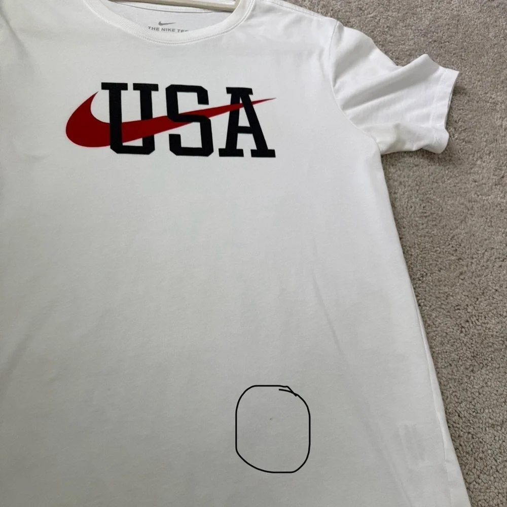 Men’s Nike USA Dri-Fit Short Sleeve AthleticTee size S